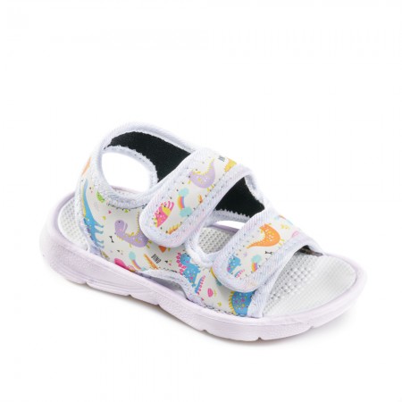 30970-White Sandale Pentru Copii 24-29