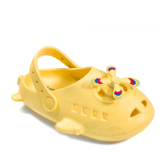 31042-Yellow Flip Flops Pentru Copii 24-29