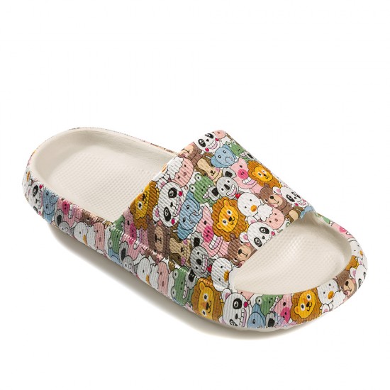 31047-White Flip Flops Pentru Copii 30-35