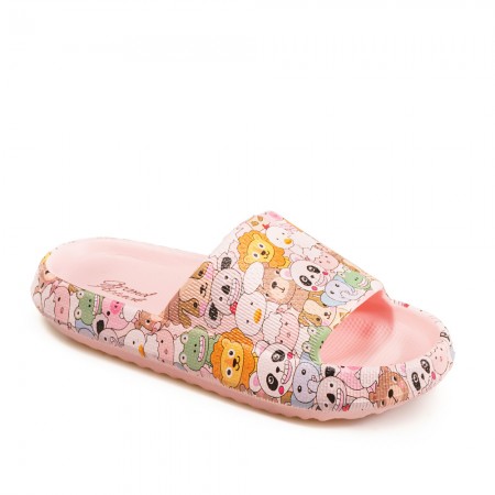 31047-Pink Flip Flops Pentru Copii 30-35