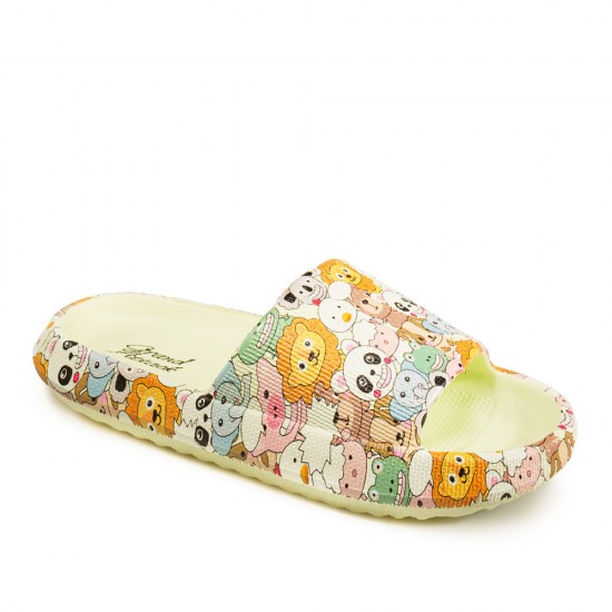 31047-Green Flip Flops Pentru Copii 30-35