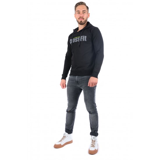 Hanorac Pentru Bărbați CrossFit 23360-1 Black 3XL-5XL
