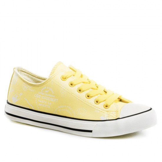 30814-2 Yellow Canvas Pentru Femei 36-41