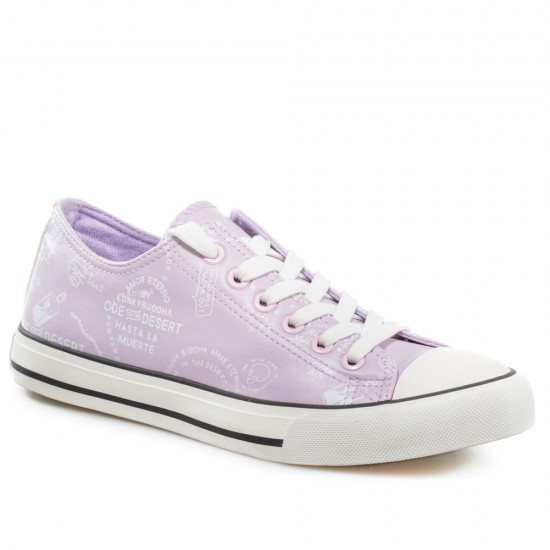 30814-4 Purple Canvas Pentru Femei 36-41